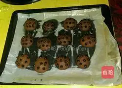 Illustration of how to make chocolate chip cookies 2