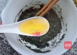 Illustration of how to make sesame cookies 2