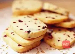 Illustration of how to make cranberry cookies 16