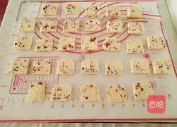 Illustration of how to make cranberry cookies 9