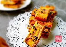 Illustration of how to make crispy toast sticks 7