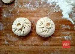 Illustration of how to make cabbage stuffed buns 19