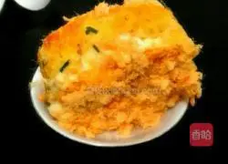 Illustration of how to make meat floss rolls 12