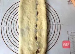 Illustration of how to make double brushed brown sugar mochi toast 13