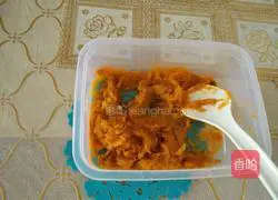 Illustration of how to make pumpkin cookies 1