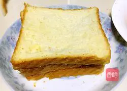 Illustration of how to make quick toast for lazy people 10