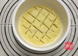 Orange chestnut puree ice peel Illustration of how to make moon cakes 9