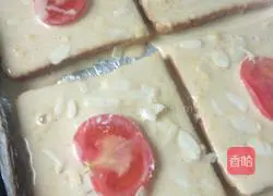 Illustration of how to make toast with lots of cheese 3