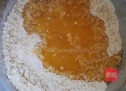 Illustration of how to make oatmeal cookies 4