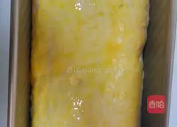 Illustration of how to make two-color toast 8