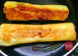 Illustration of how to make seaweed sausage toast rolls 5