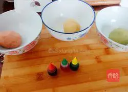 Peach Mountain Skin Mooncake Recipe Illustration 3