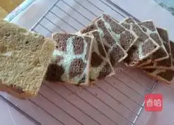 Illustration of how to make sika deer toast 17