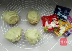Illustration of how to make white kidney bean fruit mooncake filling 10