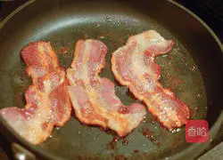 Illustration of how to make bacon toast and egg cups 1