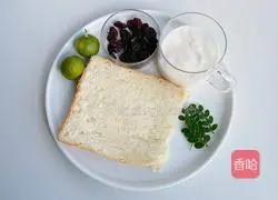 Toast Cranberry Yogurt Recipe Illustration 1