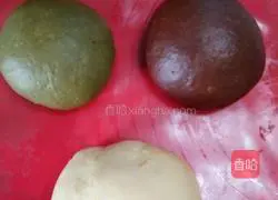 Three-color toast recipe 5