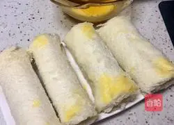 [Energy Breakfast] Toast Illustration of how to make cheese rolls 9
