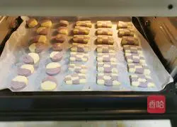 Illustration of how to make Jiugongge cookies 14