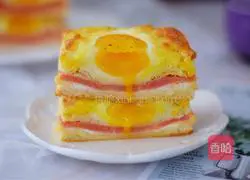 Illustration of how to make egg cheese toast 16