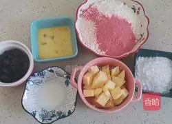 Cranberry cookies Illustration of how to do it 1