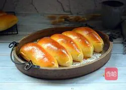 Illustration of how to make milk-flavored steamed buns 17