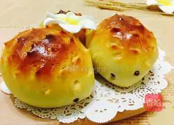 Illustration of how to make hedgehog buns 11