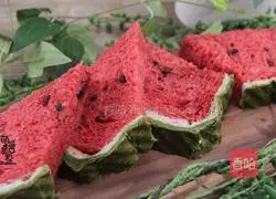 Summer Refreshing-Watermelon Toast Recipe Illustration 17