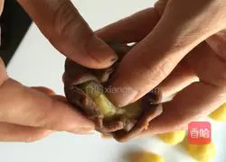 Peach Mountain Skin Mooncake Recipe Illustration 4