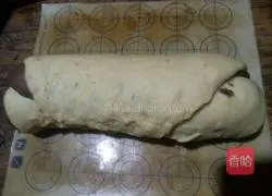 Illustration of two-color bean paste toast 10