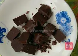 Chocolate glutinous rice balls recipe 1