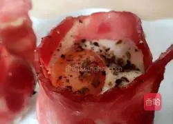 Cheese Toast Bacon Buds Illustration of how to do it 5