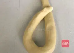 Illustration of steamed bread (one braid and single button bread technique) 6