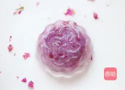Crystal Purple Sweet Potato Mooncake Recipe Illustration 10