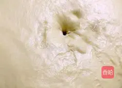 Illustration of how to make meat floss buns with bayberry sauce 6