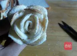 Toast Rose Recipe Illustration 7