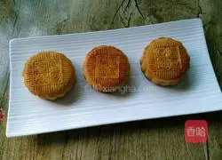 Illustration of how to make sugar-free five-nut mooncakes 17