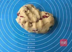 Illustration of how to make cranberry cookies 6