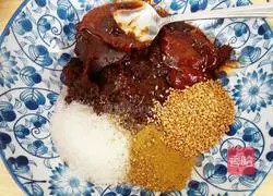 Soy sauce Illustration of how to make pancake (non-spicy version) 4