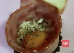 Cheese Toast Bacon Buds Illustration of how to do it 4