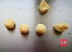 Illustration of how to make crispy sesame cookies 5