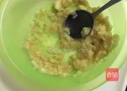 Illustration of how to make banana oatmeal cookies 1