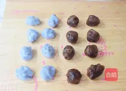 Illustration of how to make snow-skin mooncakes with rose filling 15