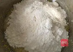 Egg yolk crisp Illustration of how to make cookies 4