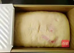 Illustration of how to make handmade three-color toast 24