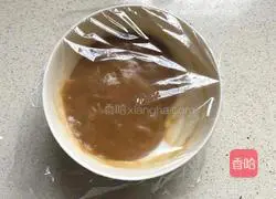 Double Illustration of how to make brushed brown sugar mochi toast 7