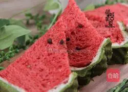 Summer Refreshing - Watermelon Toast Recipe Illustration 1