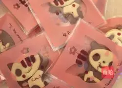 Illustration of how to make cute bear biscuits 6