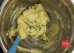 Illustration of how to make cranberry biscuits 4 