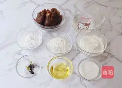 Recipe for making rose-filled snowskin mooncakes 1